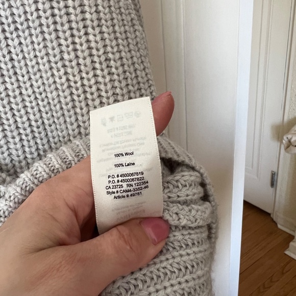 Aritzia Wool Cowl Neck Sweater - Picture 5 of 5